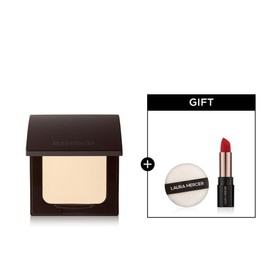Laura Mercier 트랜스루센트 프레스드 세팅 파우더(+미니 립스틱퍼프 증정) Translucent Pressed Setting Powder (+ Mini Lipstick Puff Gift)