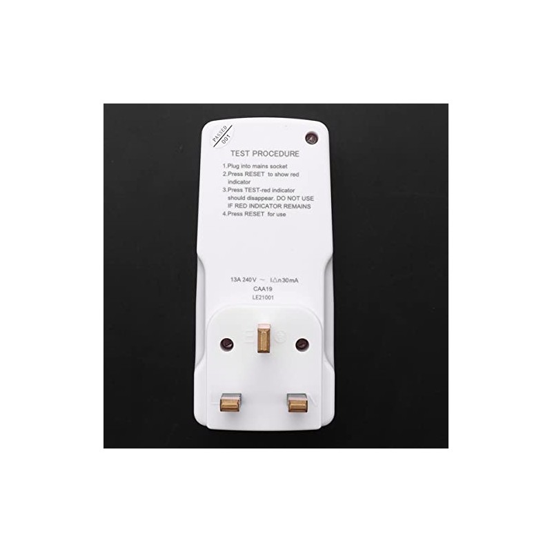 Bopfimer UK Plug 13A Gfci Leakage Protection Plug Rcd Socket