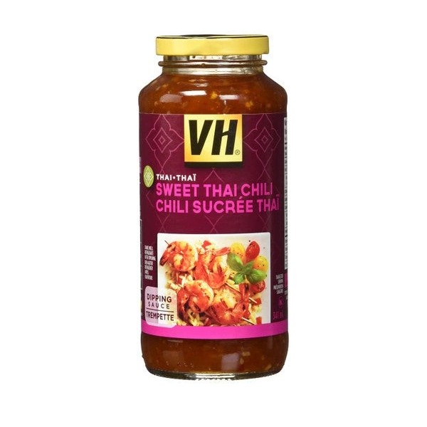 VH Sweet Thai Chili Dipping Sauce (12 Count), 341ml/11.5oz, Jars,