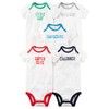 Carter's Baby Boys 5-Pack Short-Sleeve Original Bodysuits (Little Guy) (18