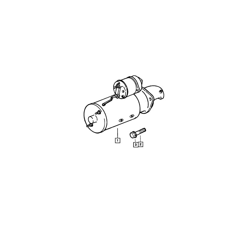 Mopar 4429834 SCREW STARTER MOTOR