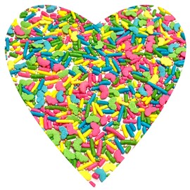 COOL MOM SPRINKLES Easter Sprinkles (4 oz.) – Themed Sprinkles for Decorating Easter Cakes, Cupcakes, Cookies & Desserts – Mixed in the USA/Gluten-Free (Spring Butterfly)