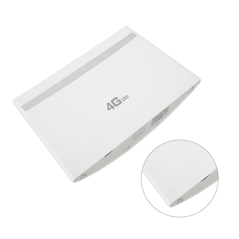 4G CPE Router 4 Antennas 3 Internet Interfaces 300Mbps Wireless