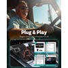 OTTOCAST Mini 2025 2-in-1 Wireless CarPlay/Android Auto Adapter, 5GHz WiFi,