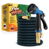 Flexi Hose Expandable Garden Hose with 8 Function Nozzle, 25FT