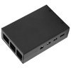 For Raspberry Pi 4B Aluminum Alloy Case MultiHoles Protective Cooling