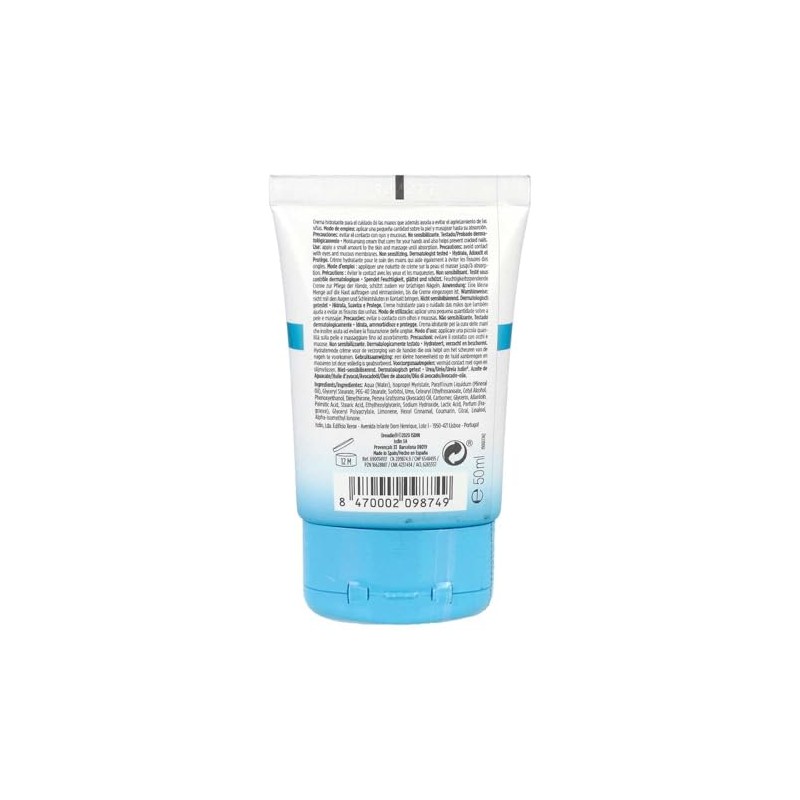 ISDIN Ureadin Protect Hand Cream (50 ml) | Quick-Absorbing, Moisturising