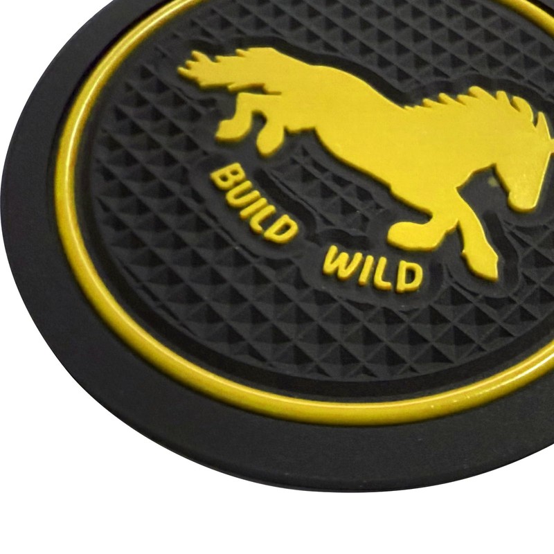 Car Cup Holder Coaster Compatible with Ford Bronco, Silicone Water