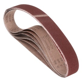 Kozelo 6 Pcs Sanding Belts 2 x 42 Inch 80 Grit Aluminum Oxide Abrasive Sandpaper for Belt Sander Metal Grinding Wood Working Weld Rust Removal