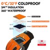 Vgo... Winter Work Gloves Waterproof Touchscreen, Utility Thermal Safety Gloves