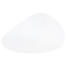 6PCS Round Placemat Woven White Table Mat Heat Insulation Easy