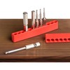 Bxian 10PCS 12 Holes Hexagonal Screwdriver Storage 1/4 inch Position