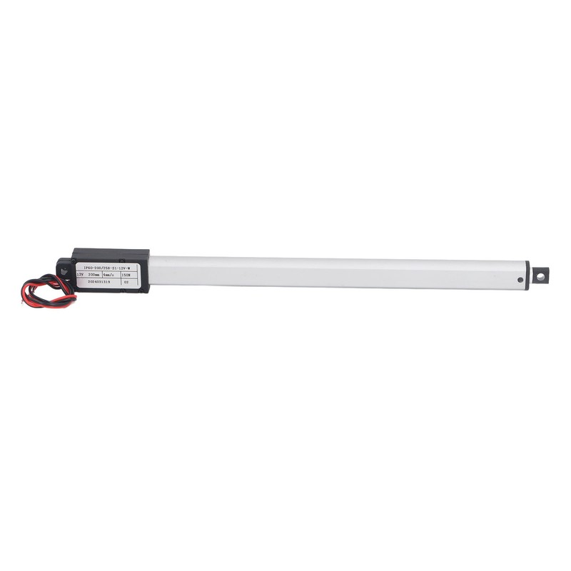 12V Electric Linear Actuator 200mm Stroke 4mm/s Linear Actuator Motor