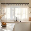 3D Floral Shower Curtain Hooks, 12 Pcs Rust Proof Resin