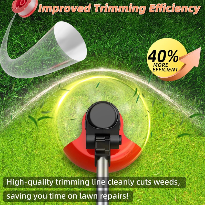 Chway 7 Pcs CMZST0653 Weed Eater Strings Compatible with Craftsman