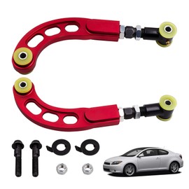 for Scion Tc 2005-2010 Spherical Bearing Adjustable Camber Kit, Front Camber Bolts And Rear Arms