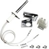MCAMPAS 903110A 903110 Universal Furnace Hot Surface Ignitor with Plug,