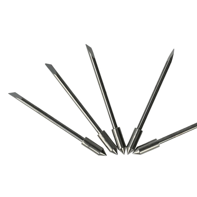 vhbw 5x Plotter Blades Replacement for Graphtec CB09-45° for Cutting