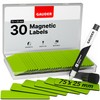 GAUDER Magnetic Dry Erase Labels | (75 x 25 mm)
