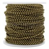 CleverDelights Ball Chain Spool - 100 Feet - 2.0 mm