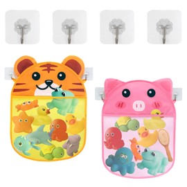 Bath Toy Storage Bath Toy Mesh Bath Toy Storage (2 Pieces)