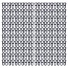 200PCS PP Plastic Chicken Beak Clasps Reusable Rooster Mouth Snap