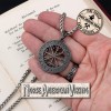 Norse American Viking Viking Vegvisir Elder Futhark Rune Compass Stainless