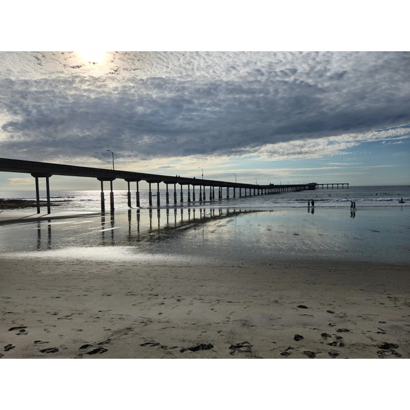 Ocean Beach Sand Sample in San Diego California Approximately 30ml.