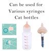 Doggiema Feeding Silicone Nipple and Syringes for Newborn Kittens, Puppies,