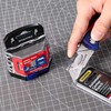 WORKPRO 50-Pack Utility Knife Blades with Dispenser, SK5 Steel Box