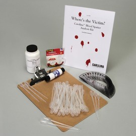 Where's the Victim? Blood Spatter Analysis Kit