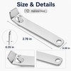 Portable Stainless Steel Vial & Bottle Cap Opener – Mini