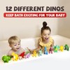 Hely Cancy Dinosaur Bath Toys for Toddler, No Hole Baby