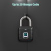 Fingerprint Padlock BT Lock Smart Padlock with APP Control 10