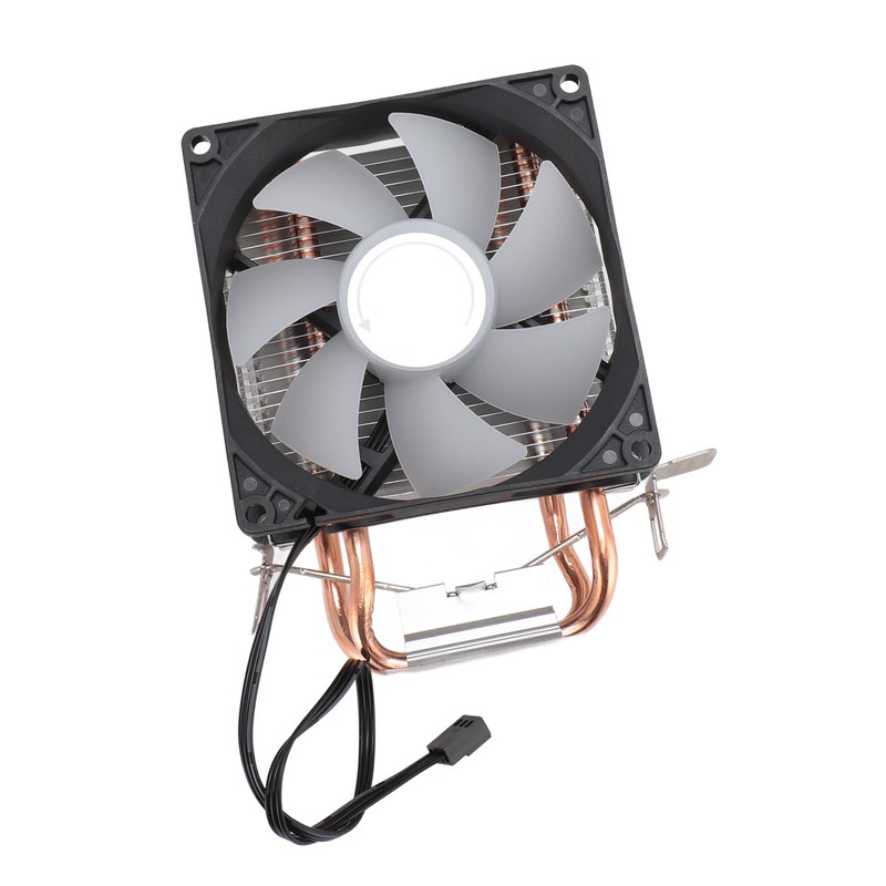 CPU Cooler Dual Heat Pipe 48CFM DC12V Quiet Operation Hydraulic