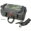 TROIKA Unisex Adult Bike Bag Bicycle Bag, Black, 24 cm