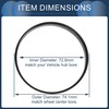 INFINAUTO Hub Centric Rings,72.6mm ID 74.1mm OD Car Wheel Hubrings