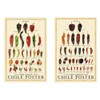 The Great Chile Poster Fresh and Dried Mark Miller Pepper