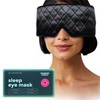 100% Mulberry Silk Sleep Mask – Total Blackout Eye Mask