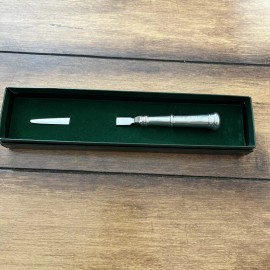Stieff Kirk Stieff Pewter Handle Letter Opener 7 3/4" long