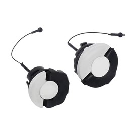 YPLonon Fuel Cap & Oil Tank Cap 1 Large + 1 Small 2 Sizes Chainsaw Replacement Fuel Tank Cap Oil Cap Petrol Tank Cap and Oil Tank Cap Fuel Cap with O-Ring for STIHL Chainsaw Chainsaw