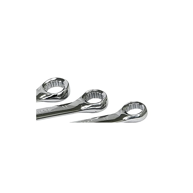 Rolson 46851 7 pc Stubby Combintaion Spanner Set