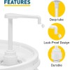 shopperals Heavy-Duty 5-Gallon Bucket Pump – For Oil, Detergent, Soap