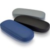 TOPSIDE Hardcase Soft Touch Glasses Case with Microfibre Cloth, gray