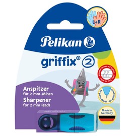 Pelikan griffix Pencil Sharpener with Collection Container Ocean Blue