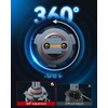 Laxmas 9005 HB3 Fog Bulbs, 6500K Cool White, 1:1 Design,