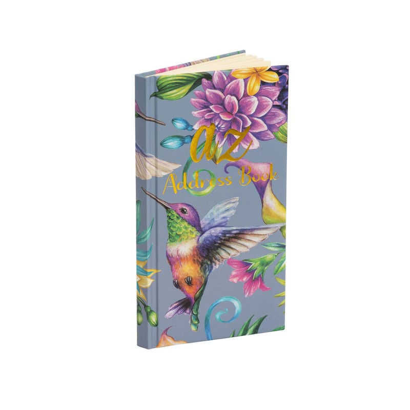 Telephone Address Book A-Z Index Hard Back Cover Slim