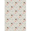 ALEX CLARK Bees and Flowers Tea Towel - 100% Cotton