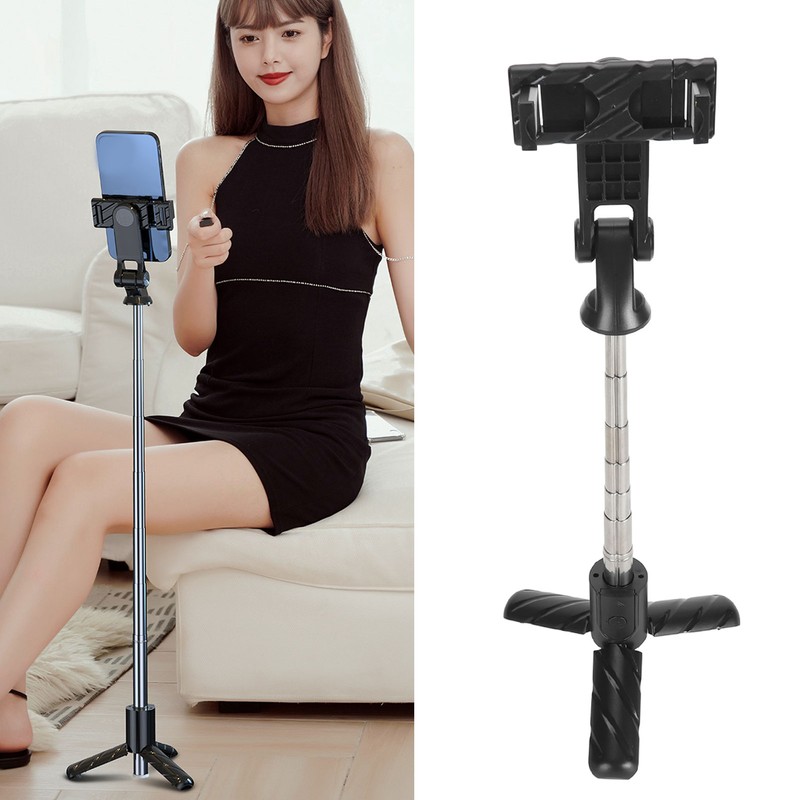 Selfie Stick Tripod Lightweight Remote Control 27.6in Extendable BT Phone
