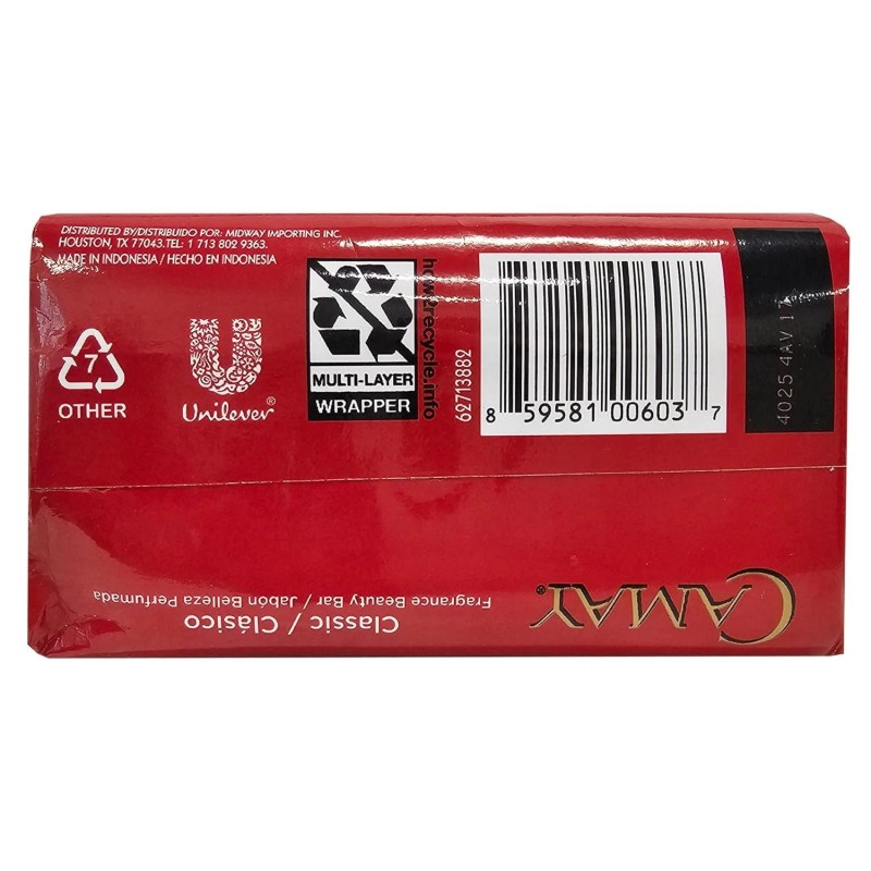 Camay Classic Bar Soap Rose Essence 8-Pack of 4.41 Oz